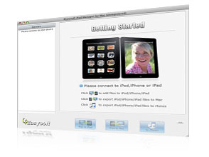 iPod Manager for Mac Screen