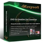 4Easysoft DVD to Creative Zen Converter