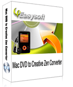 4Easysoft Mac DVD to Creative Zen Converter