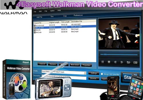 Walkman Video Converter screenshot
