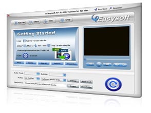 AVI to AMV Converter for Mac Screen