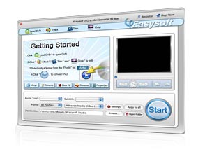 DVD to AMV Converter for Mac Screen