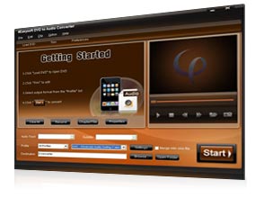 DVD to Audio Converter Screen