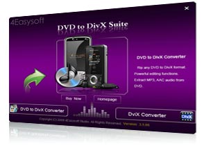 DVD to DivX Suite Screen