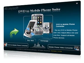 DVD to Mobile Phone Suite Screen