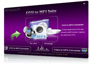 DVD to MP3 Suite Screen