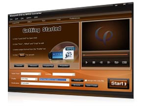 DVD to MPEG Converter Screen