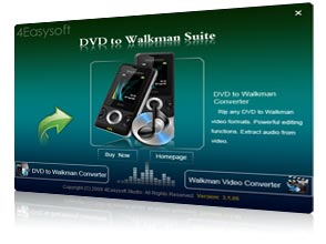 DVD to Walkman Suite Screen