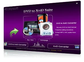 DVD to XviD Suite Screen