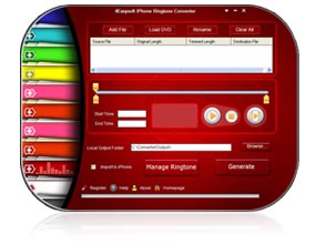 iPhone Ringtone Converter Screen