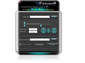iPhone Ringtone Creator for Mac Screen