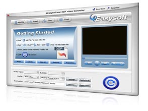 Mac 3GP Video Converter Screen