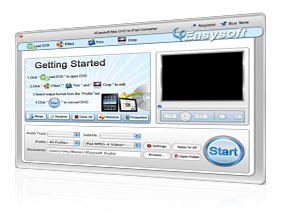 Mac DVD to iPad Converter Screen