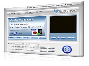 Mac FLV to iPod Video Converter Screen