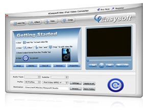 Mac iPod Video Converter Screen