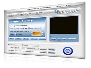 Mac PSP Video Converter Screen