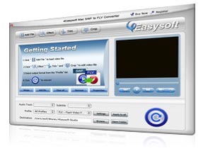 Mac SWF to FLV Converter Screen