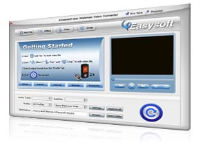 Mac Walkman Video Converter Screen