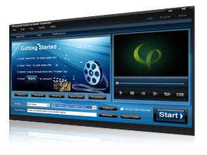 Video to Audio Converter Screen