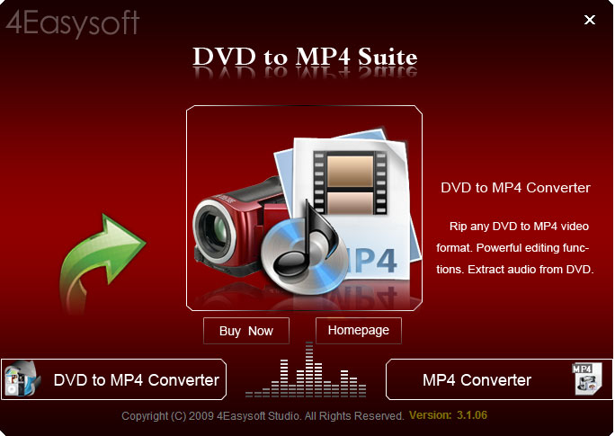 4Easysoft DVD to MP4 Suite 4.0.08