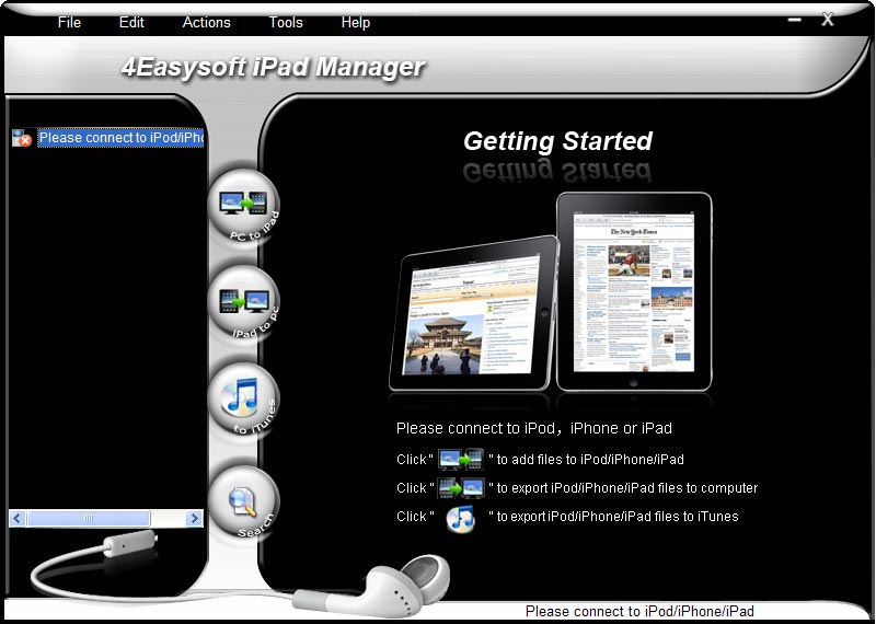 4Easysoft iPad Manager 3.3.38 screenshot