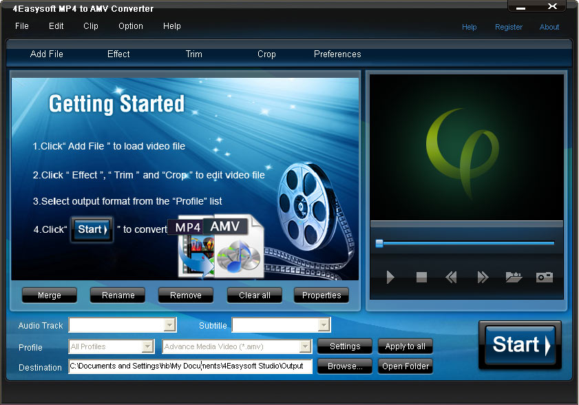 4Easysoft MP4 to AMV Converter 4.0.30